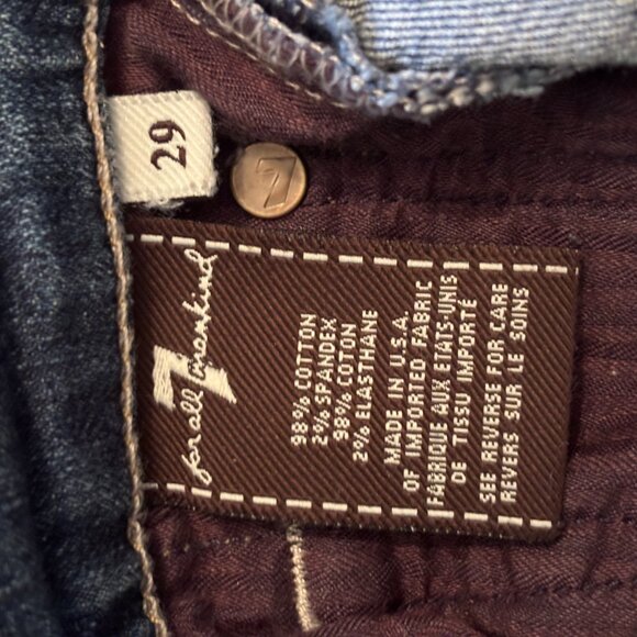 7 For All Mankind Women's Jeans - Roxanne Size 29 - Picture 5 of 8